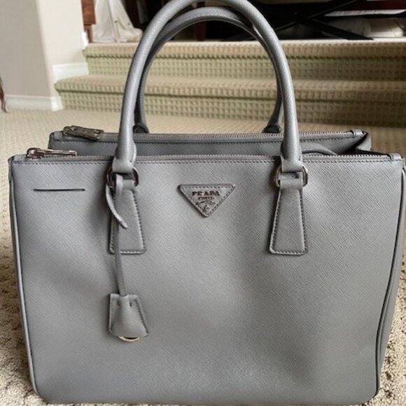 Prada Galleria Saffiano Leather Top Handle Bag - Picture 1 of 15